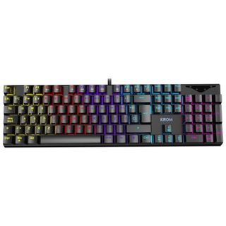 Teclado Gaming Krom Kasic Led Rgb Negro  - 8436587972027