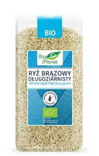 BIO RYŻ BRĄZOWY DŁUGOZIARNISTY BEZGLUTENOWY 500 g - BIO PLANET