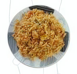 Gamberi biryani