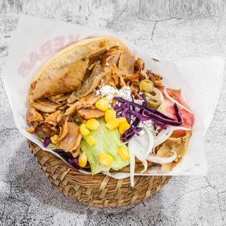 Menú 3 pita Kebab