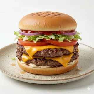 Hamburguesa De Pollo Doble