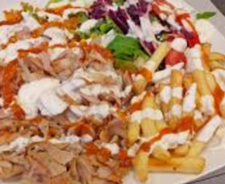 Piatto doner kebap