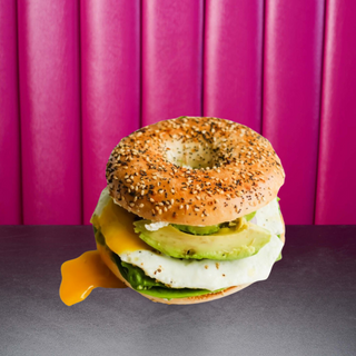 Avocado Club Bagel 