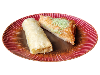 Baklawa orzechowa + kokosowa