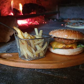 Cheese Burger Fromage + frite