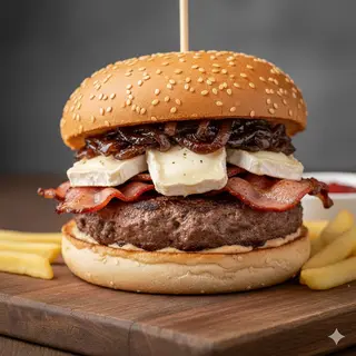 Hamburguesa De 5 Bar