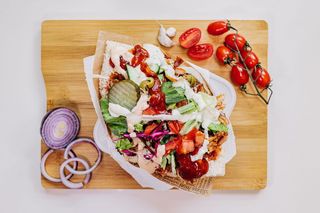 Kebab w bułce standard