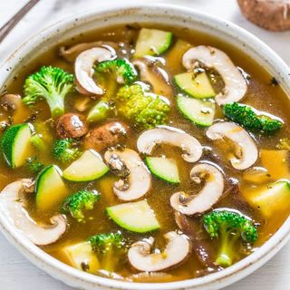Clear Mushroom Soup