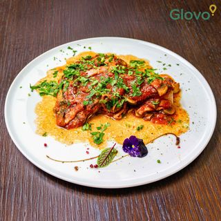 Braciole di maiale verdi