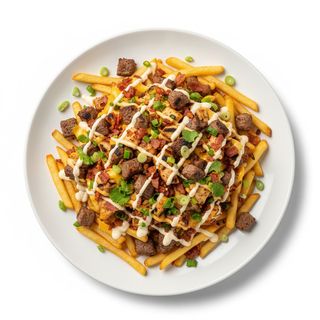 Papas Locas medianas de pollo