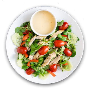 Sałatka z kurczakiem