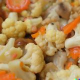 Golden Fried Cauliflower / Baby Corn Mushroom 