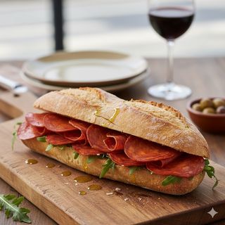 Bocadillo De Chorizo De León