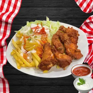 Plato Alitas De Pollo