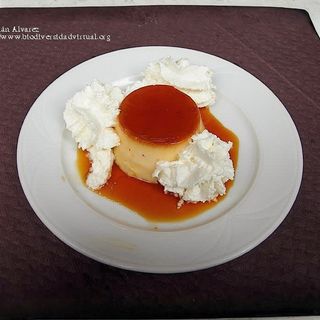 Flan De Huevo Con Nata