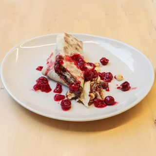 Nutela i višnja u pita hlebu