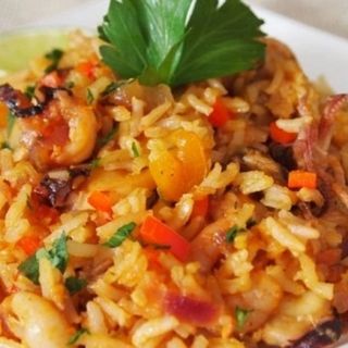 Arroz con mariscos