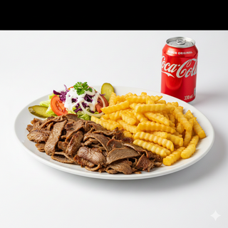 Menú Kebab En Plato