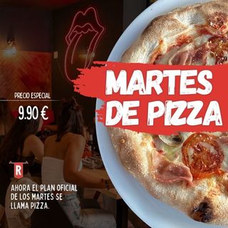 - Martes pizzas a 9,95 -