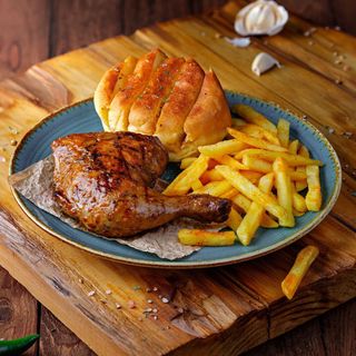 1/4 Poulet Complet Roti