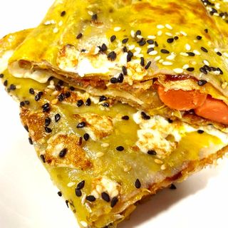 Jian Bing Guo Zi (piadina cinese unico genova)