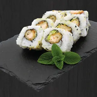 Crispy Salmon Roll (8 uni)