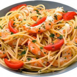 ESPARGUETE COM CAMARAO