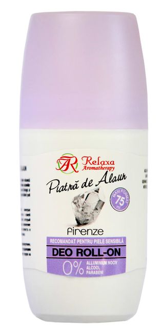 Deodorant natural mineral Piatra de Alaun - Firenze