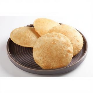 Poori (2 Uds.) Y Chicken curry
