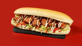 მექსიკური ჰოთ-დოგი პურში