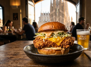 Burger De Pollo Crujiente