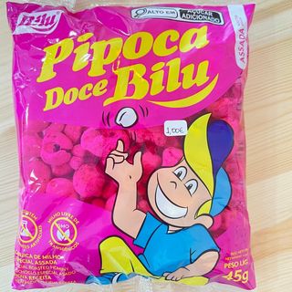 PIPOCA DOCE BILU -45G