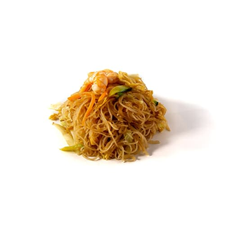 61.- Fideos De Arroz Con Gambas