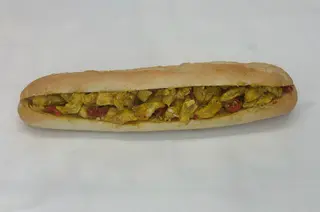 Sándwich Pollo Al Curry Picante