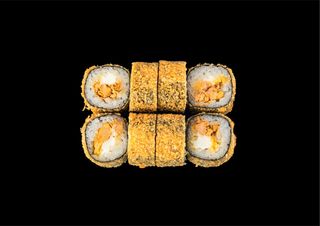 Горячий ролл "Темпура с курицей" (260г/8 шт.)