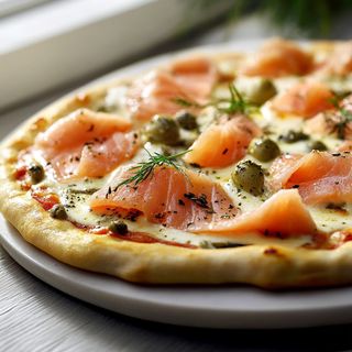 Small Pizza La Salmone