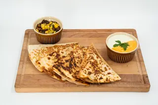Quesadilla fajita vege