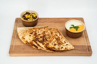 Quesadilla fajita vege