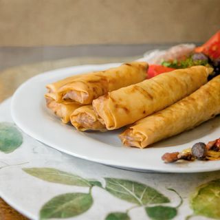 8. Mini rollito de gambas