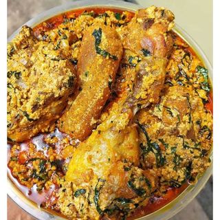 Bowl Of Egusi Soup 5Liters