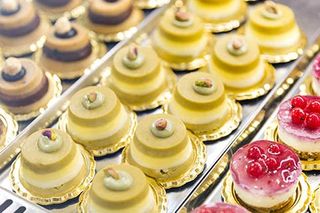 La setteveli al pistacchio mignon