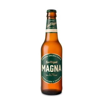 Cerveza San Miguel Magna Botella 33cl.