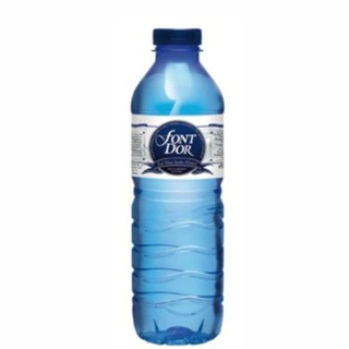 Agua mineral sin gas