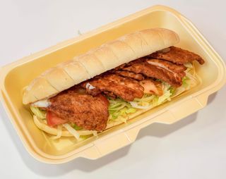 Panino barbecue burger