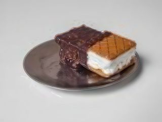 Panna in gelo ricoperta