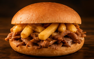 Panino carne e patate