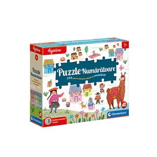  Joc educativ Puzzle numaratoare Agerino  [4137366]