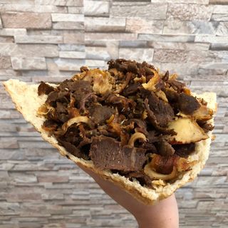 Kebab Bułka samo mięso