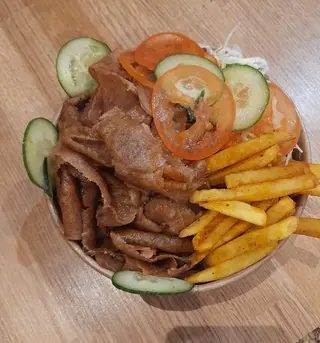 Kubełek feta kebab