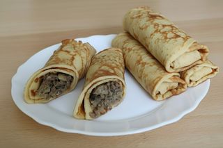 Crêpes A La Viande Hachée